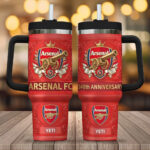 Arsenal FC 140th Anniversary 40oz Stanley Tumbler – TMTHU3766
