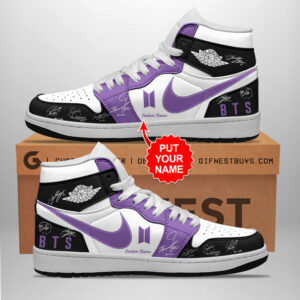 Personalized BTS World Tour 2026 AJ1 Sneaker - TANTN20860