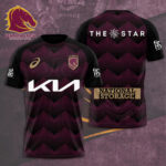 Brisbane Broncos 3D Apparel – TMTHU3974