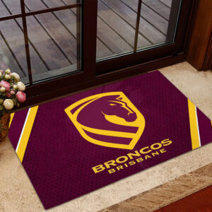 Brisbane Broncos Custom Doormat - TMTHU3977