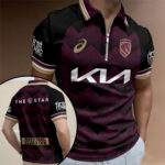 Brisbane Broncos Zip Polo Shirt – TMTHU3980