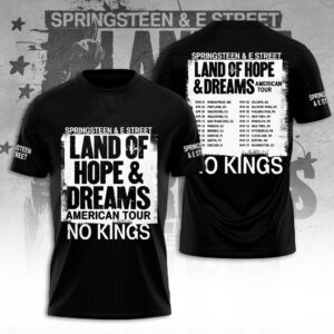 Bruce Springsteen Tour 2026 3D Apparel - TANTN21197