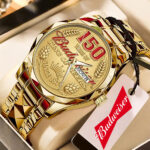 Budweiser 150th Annieversary Alloy Luxury Quartz Watch – GNE5259