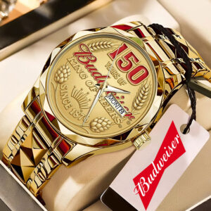 Budweiser 150th Annieversary Alloy Luxury Quartz Watch - GNE5259