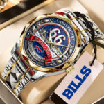 Buffalo Bills 66th Anniversary Alloy Luxury Quartz Watch – MAITM14924