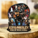 Elvis Presley Custom Shape Acrylic Plaque – TMTHU3959
