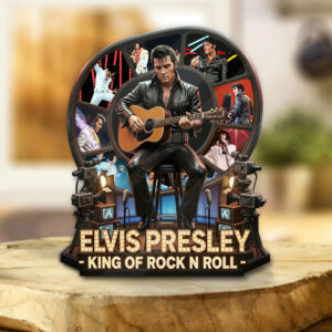 Elvis Presley Custom Shape Acrylic Plaque - TMTHU3959