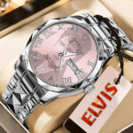 Elvis Presley Alloy Luxury Quartz Watch – TMTHU3841