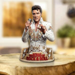 Elvis Presley Custom Shape Acrylic Plaque – TMTHU3838