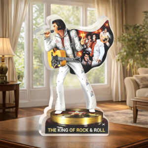 Elvis Presley Custom Shape Acrylic Plaque - HOATT16187