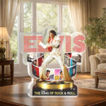 Elvis Presley Custom Shape Acrylic Plaque – HOATT16191