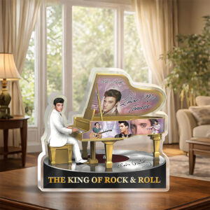 Elvis Presley Custom Shape Acrylic Plaque - HOATT16224