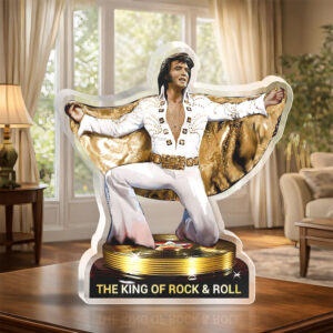 Elvis Presley Custom Shape Acrylic Plaque - HOATT16225