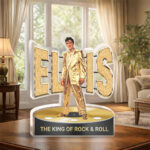 Elvis Presley Custom Shape Acrylic Plaque – HOATT16345