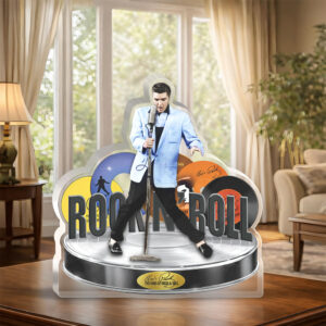 Elvis Presley Custom Shape Acrylic Plaque - HOATT16347