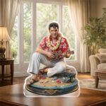 Elvis Presley Custom Shape Acrylic Plaque – MAITM14895