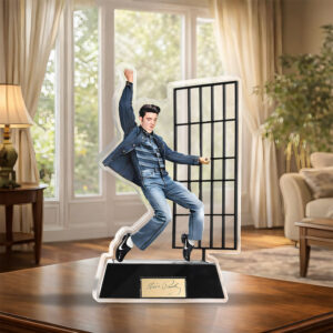 Elvis Presley Custom Shape Acrylic Plaque - MAITM14909