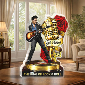 Elvis Presley Custom Shape Acrylic Plaque - GNE5078