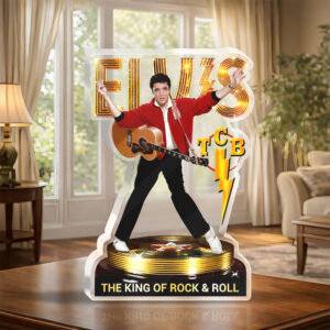 Elvis Presley Custom Shape Acrylic Plaque - GNE5079