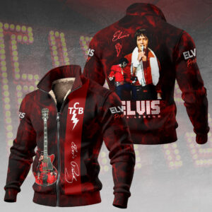 Elvis Presley Thick Knit Fleece Jacket - HOATT16241