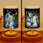 Elvis Presley Wooden Base Fabric Lamp – HOATT16377