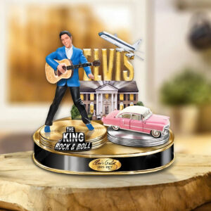 Elvis Presley Custom Shape Acrylic Plaque - TMTHU3815