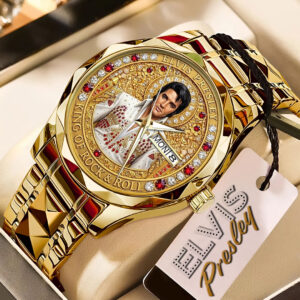 Elvis Presley Alloy Luxury Quartz Watch - TMTHU3832