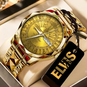 Elvis Presley Alloy Luxury Quartz Watch - GNE4944