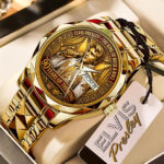 Elvis Presley Alloy Luxury Quartz Watch – TMTHU3743