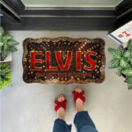 Elvis Presley Custom Shape Doormat – TANTN20815