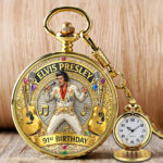 Elvis Presley 91st Anniversary Pocket Watch – HOATT16047