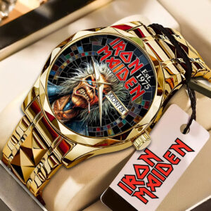 Iron Maiden Alloy Luxury Quartz Watch - GNE5115
