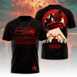 Stranger Things x Seattle Seahawks 3D Apparel - GNE5133