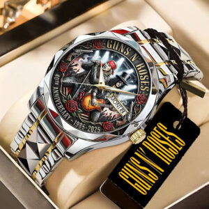 Guns N' Roses 40th Anniversary Alloy Luxury Quartz Watch - TANTN20911
