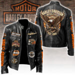 Harley Davidson Motorcycle Leather Jacket – TANTN21188