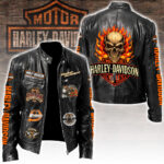 Harley Davidson Motorcycle Leather Jacket – TANTN21190