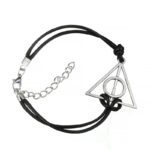 Harry Potter Deathly Hallows Leather Cord Bracelet – MAITMDROP174