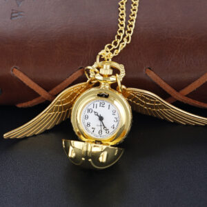 Harry Potter Golden Snitch Quartz Pocket Watch - MAITMDROP175