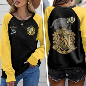 Harry Potter 25th Anniversary Round Neck Raglan Sleeve Sweatshirt – GNE4963