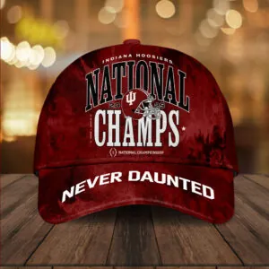 Indiana Hoosiers Football 2025 National Champions Classic Cap - TANTN21252