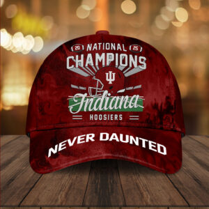 Indiana Hoosiers Football 2025 National Champions Classic Cap - TANTN21256