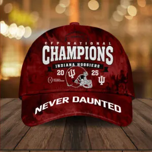 Indiana Hoosiers Football 2025 National Champions Classic Cap - TANTN21257