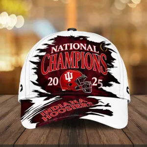 Indiana Hoosiers Football 2025 National Champions Classic Cap - MAITM14699