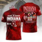 Indiana Hoosiers Football 2025 National Champions 3D Apparel – TANTN20877