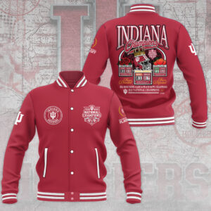 Indiana Hoosiers Football 2025 National Champions Varsity Jacket - HOATT16143