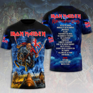 Iron Maiden 2026 World Tour 3D Apparel - HOATT16046