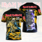 Iron Maiden 2026 World Tour 3D Apparel – HOATT16401