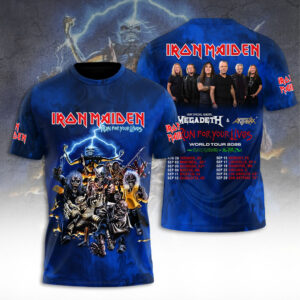 Iron Maiden Tour 2026 3D Apparel - TANTN21219