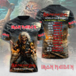 Iron Maiden World Tour 2026 3D Apparel – MAITM14863