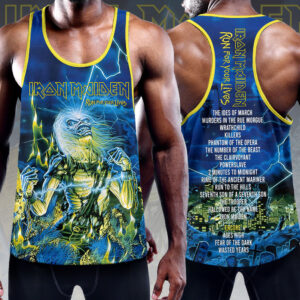 Iron Maiden Y-Back Muscle Tank Top - HOATT16389